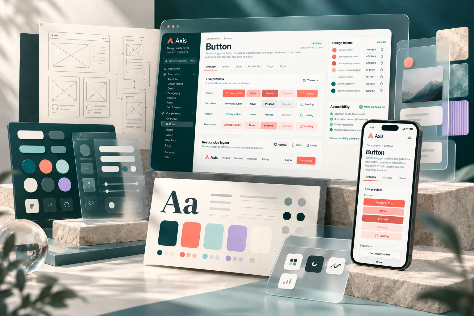 Axis product design system concept